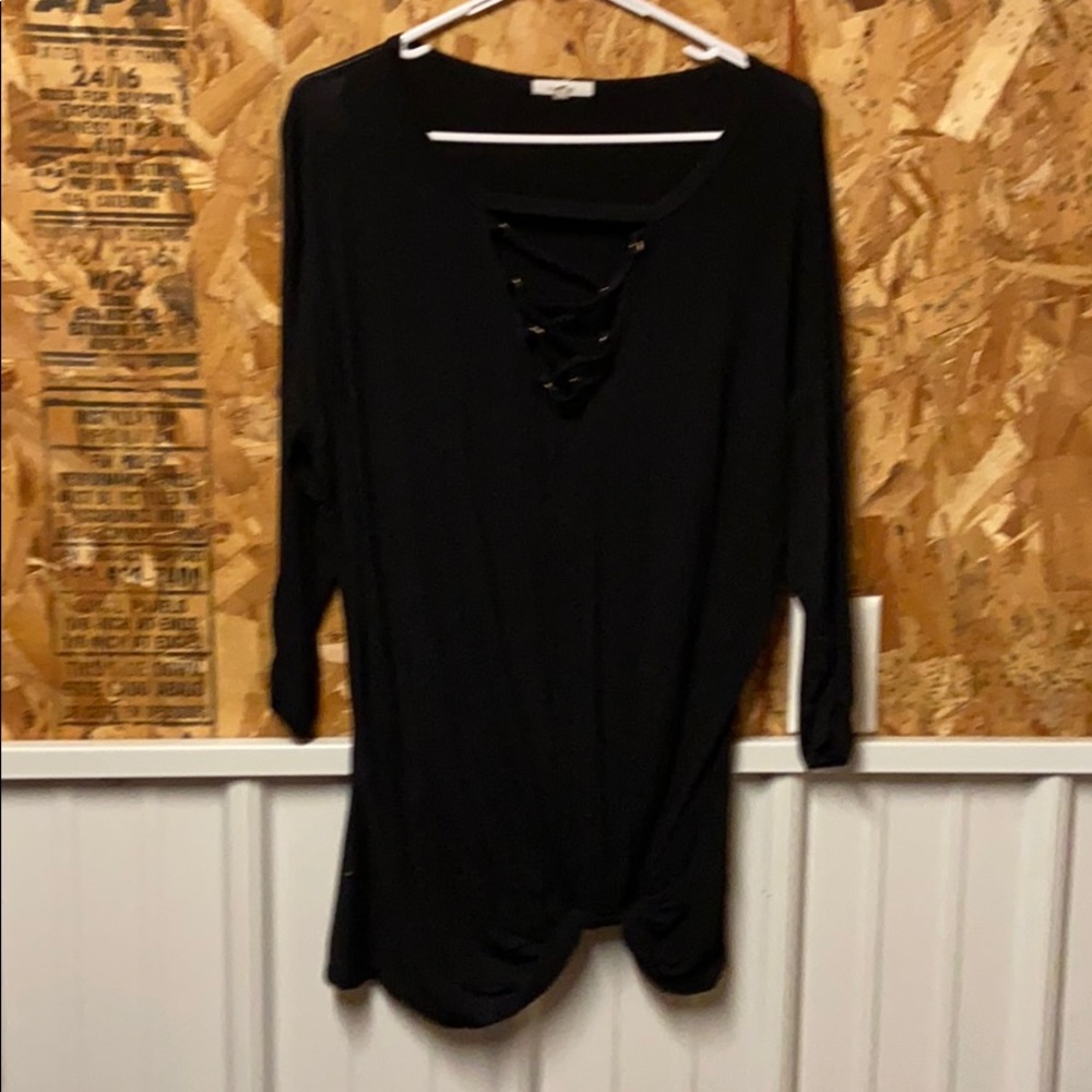 Maurices knotted front top